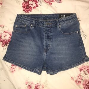 RES Denim jeans shorts. From Revolve Clothing